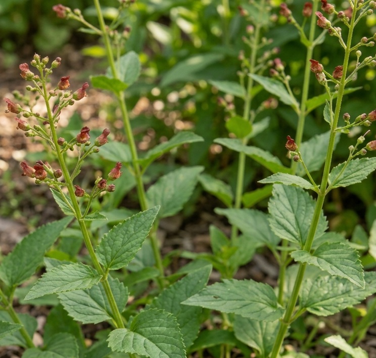 Woodland Figwort (Scrophularia nodosa)
