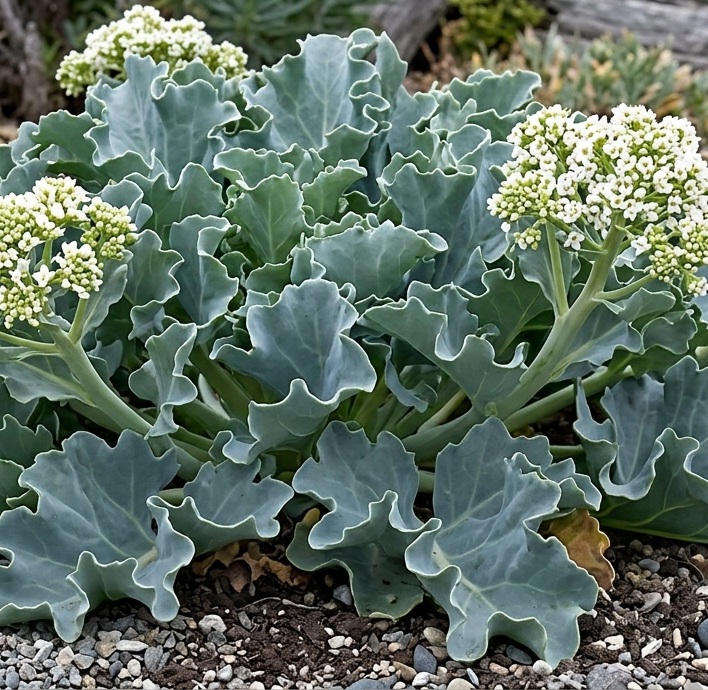 Sea kale / Sea cabbage (Crambe Maritima) Seeds